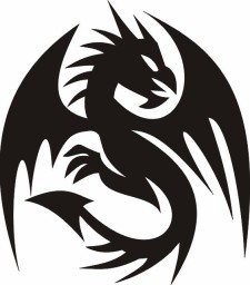 Drachen Tribal 007