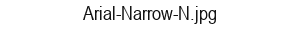 Arial-Narrow-N