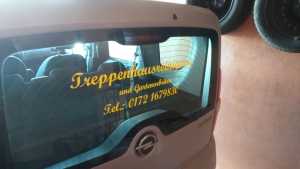 Heckscheibenbeschriftun
