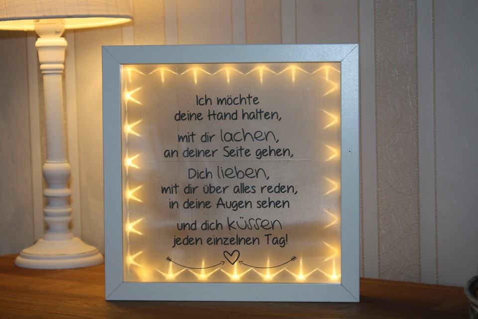 LED Bilderrahmen Freunde