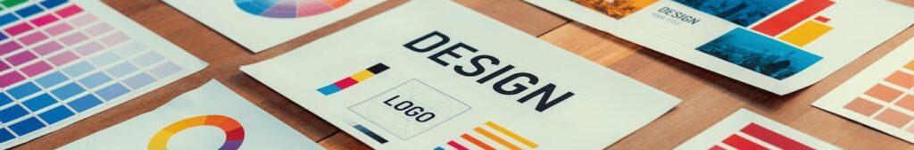 various color palette idea papers arranged workspace designer scrutinize 31965 1293761 e1700999223438