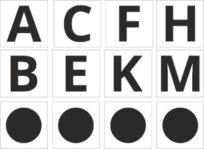 Die Bahnpunkte im Dressurviereck 3 Bahnenpunktschilder HIER günstig bestellen