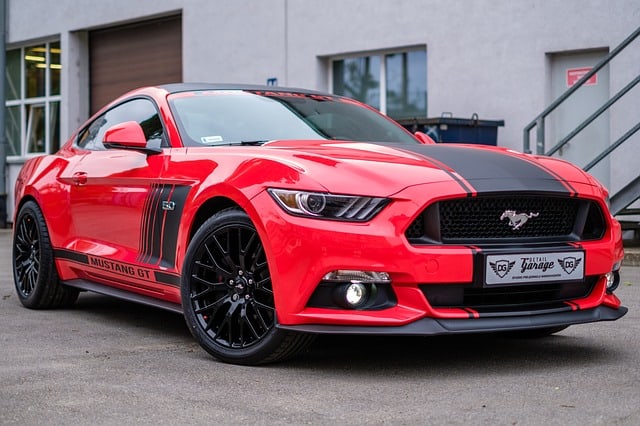 Optisches Tuning bei einem Mustang