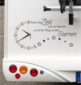 Nimm dir Zeit Wohnmobil-Spruch