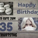 Geburtstagsbanner Wood Stone