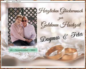 goldene Hochzeit
