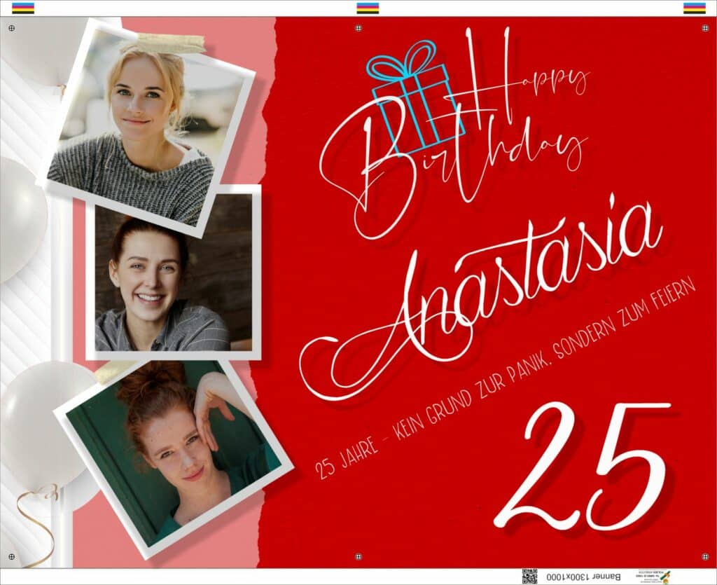 Vorstellung: Geburtstagsbanner triColor und twoColor 3 tricolorFoto2