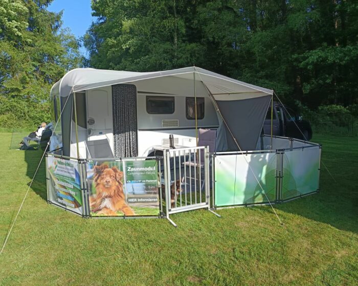 Camping Hundezaun LMG-7 Meter – Bild 12