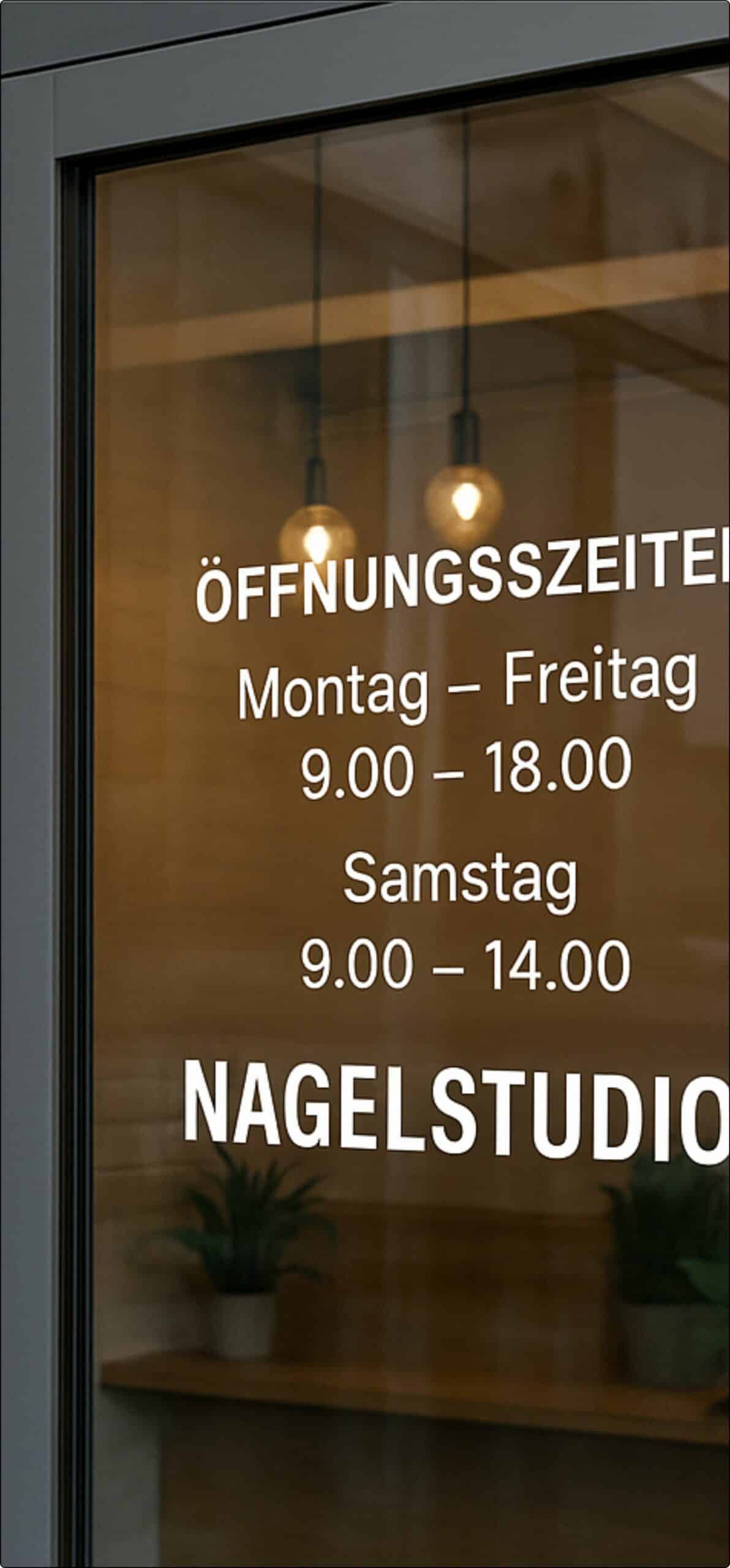 Individuelle Folienbeschriftung nach Maß