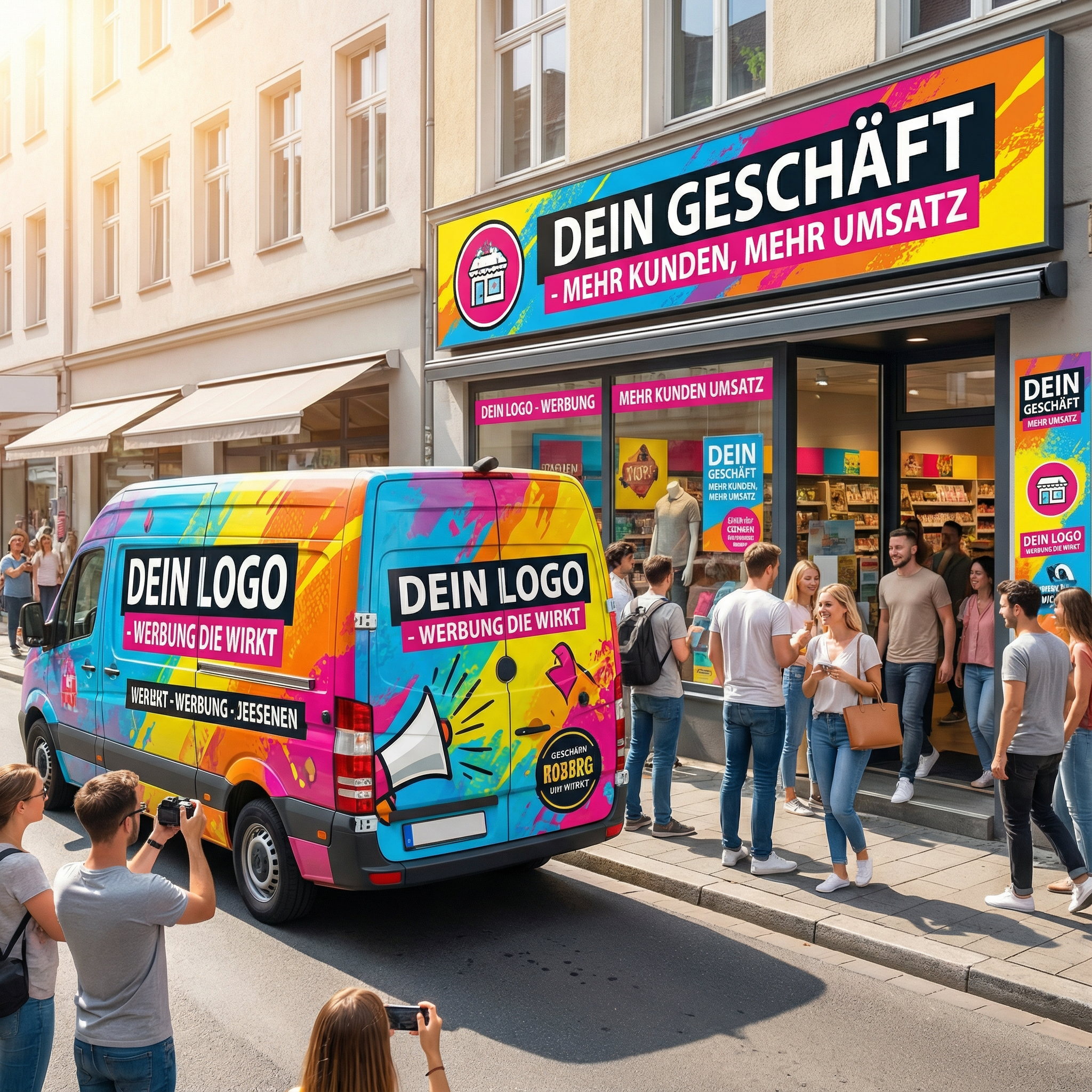 Werbefolien mit laengerer Lebensdauer