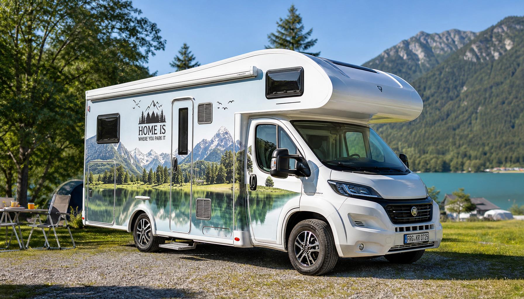 Beitragsbild zu Wohnmobil-Aufkleber: Warum Wohnmobil-Aufkleber immer beliebter werden