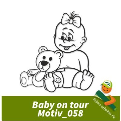 Baby-Annika 058  | Aufkleber