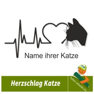 Herzschlag Katze
