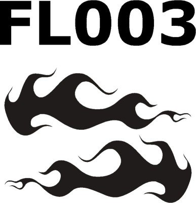 Flammenaufkleber-FL003