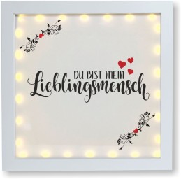 LED-Rahmen-Lieblingsmensch