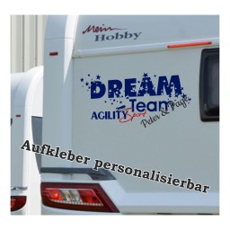 Dream Team Agility Sport Aufkleber