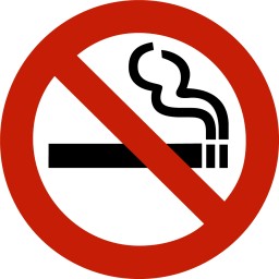 Rauchen verboten Rauchfreie Zone Aufkleber
