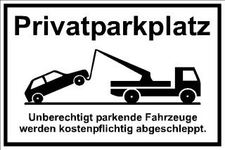 Privatparkplatz Falschparker 001