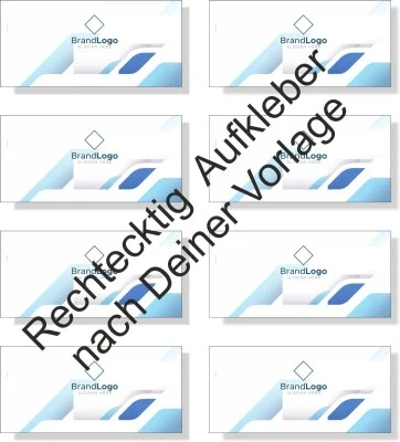 Digitaldruckaufkleber mit eigenen Motiven