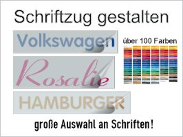 Schriftzug aus Klebebuchstaben gestalten